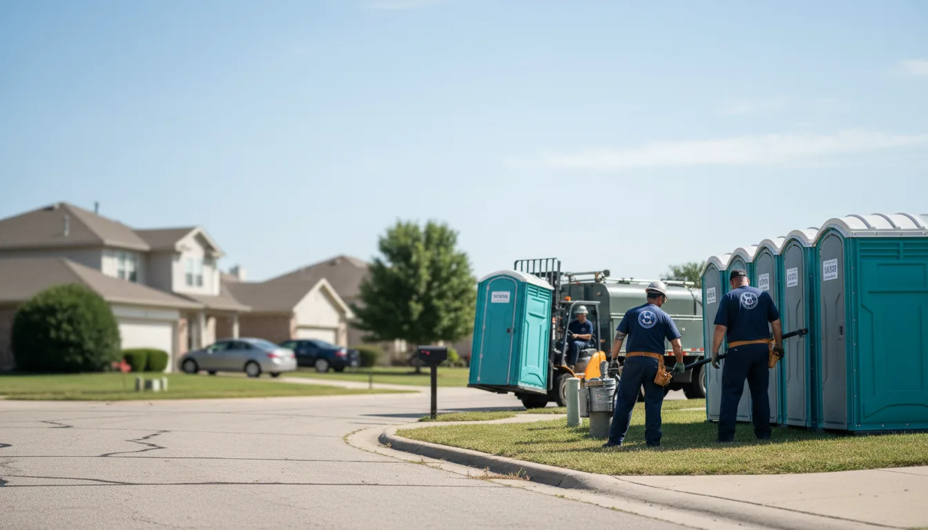 Porta Potty Rental in Nocona, TX near me